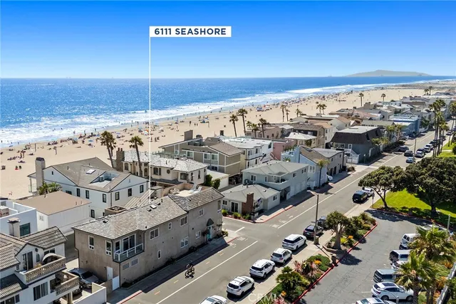 a view of an ocean beach