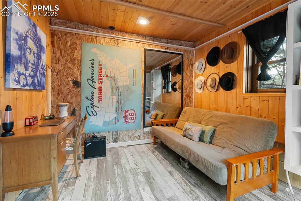 9270 Picabo Road Cascade, CO 80809 - Photo 28 of 31 a living room with furniture and a flat screen tv