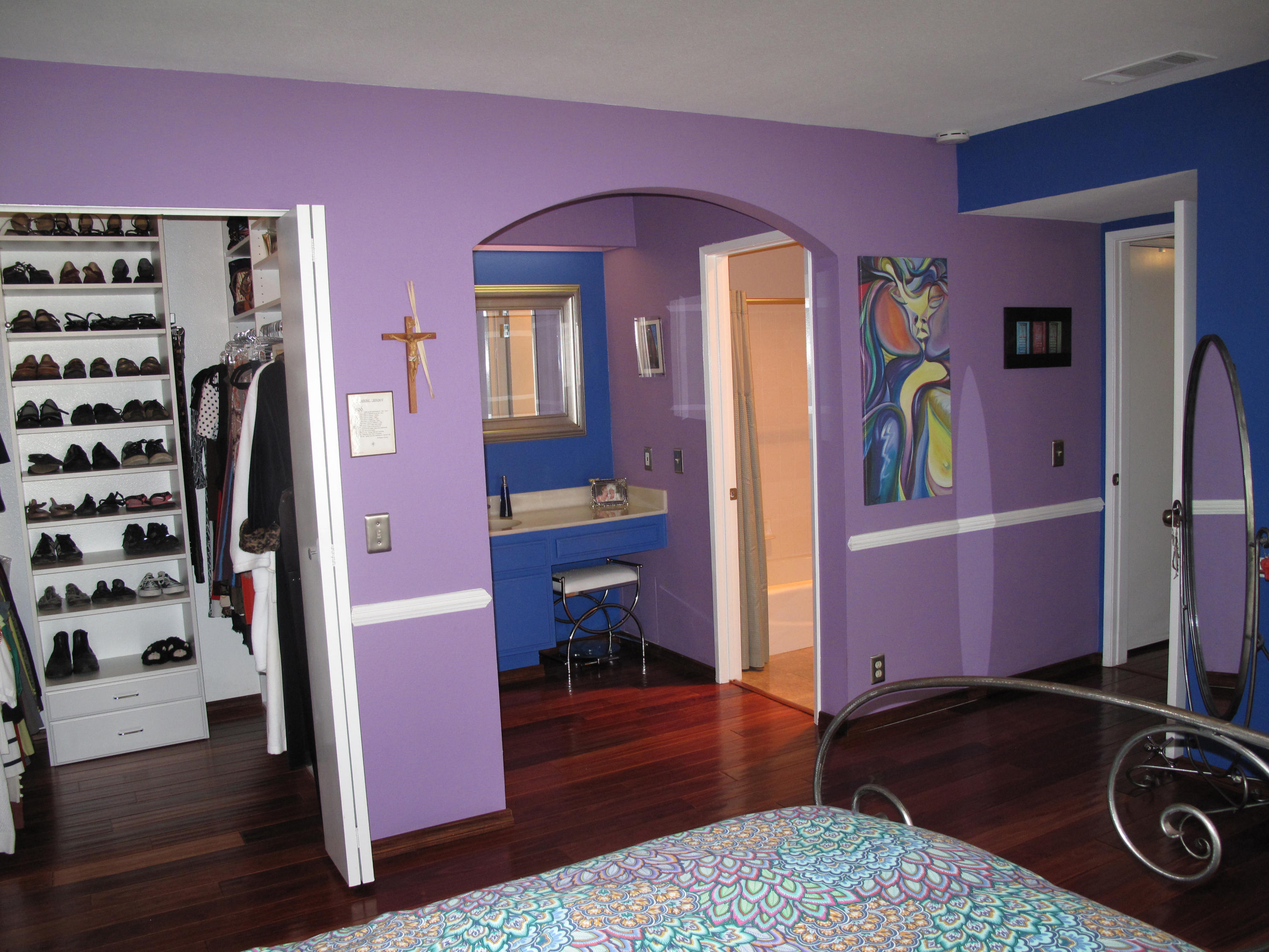 4640 Eastbourne Oxnard, CA 93035 - Photo 32 of 49 a front view of a house with entryway and wooden floor