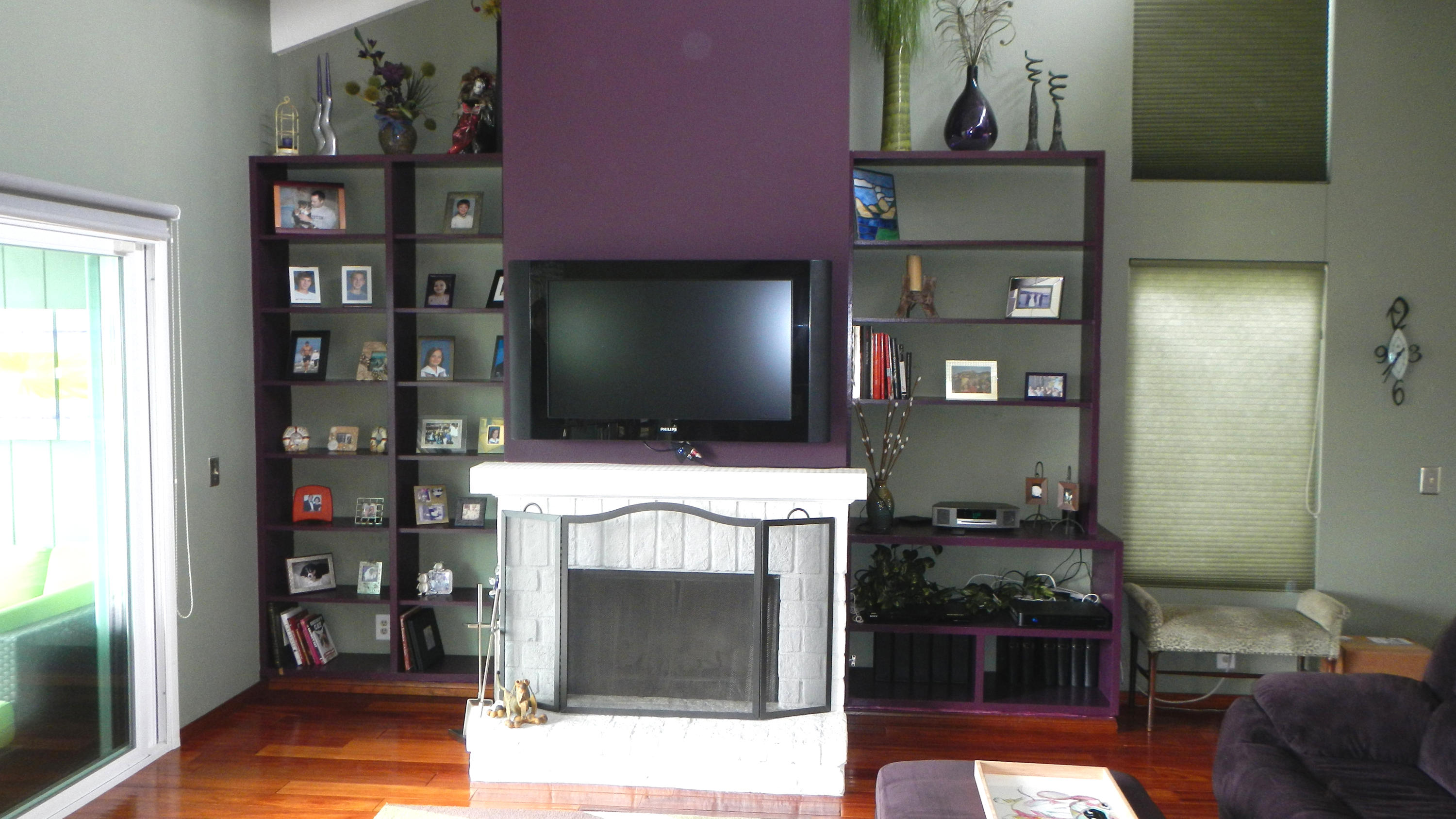 4640 Eastbourne Oxnard, CA 93035 - Photo 8 of 49 a living room with furniture a flat screen tv and a fireplace