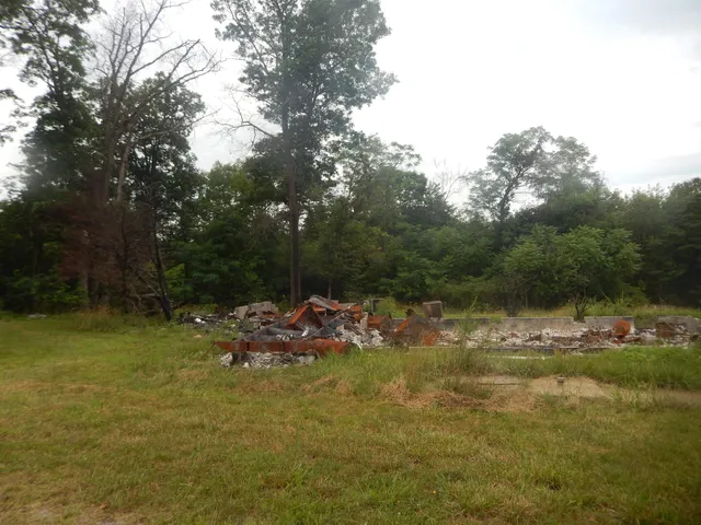 a view of a room with mountain view