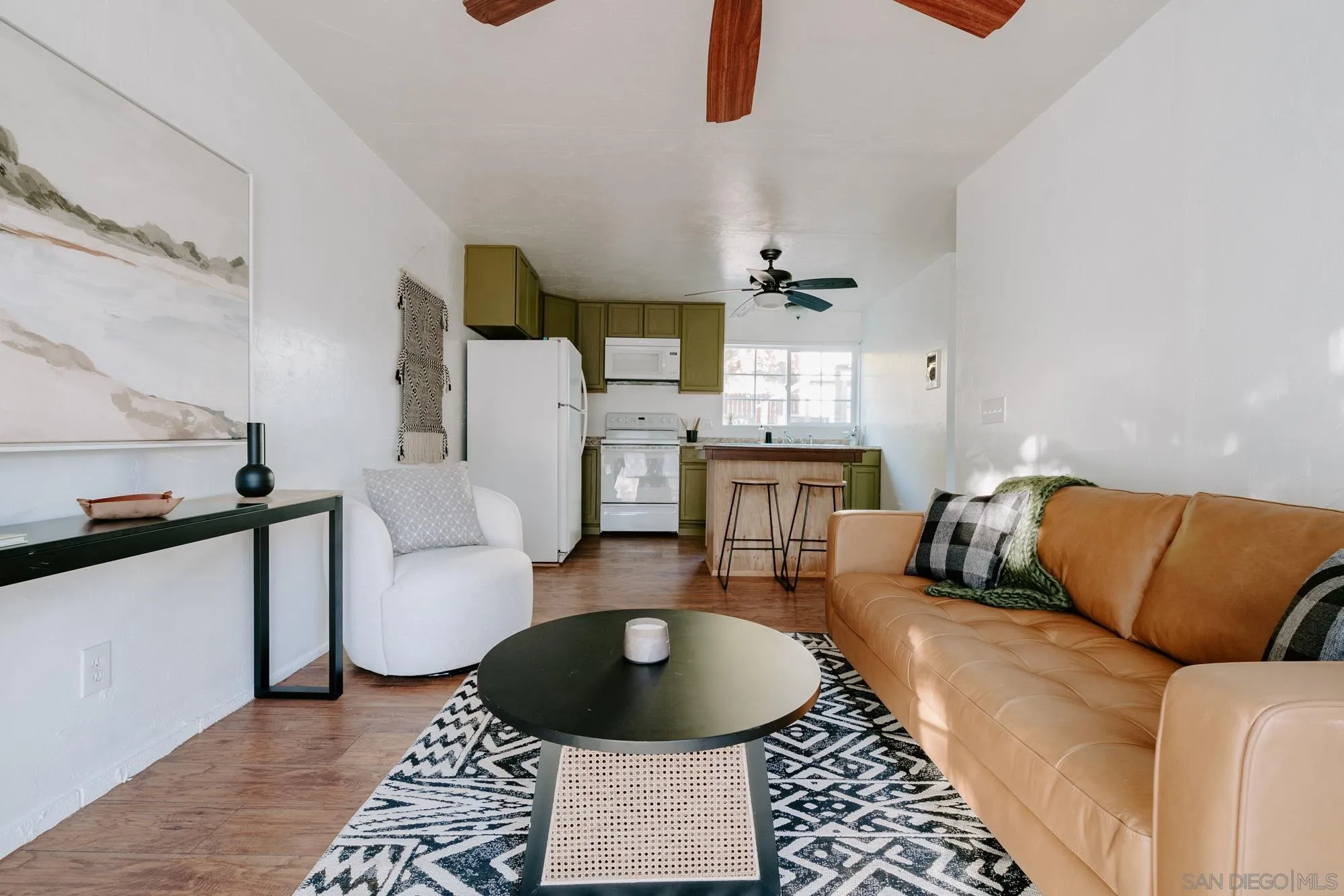 1560 South Grade Road Alpine, CA 91901 - Photo 36 of 48 a living room with furniture and wooden floor