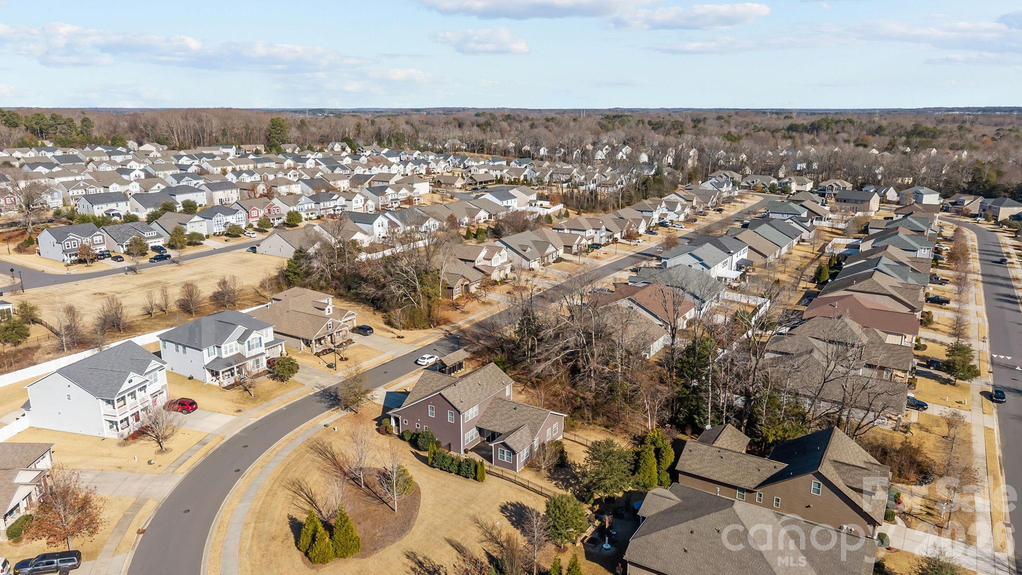 1440 Imperial Court York, SC 29745 - Photo 46 of 47 an aerial view of a house with a outdoor space