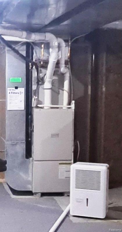 2141 Daley Road Lapeer, MI 48446 - Photo 39 of 48 Basement, natural gas furnace