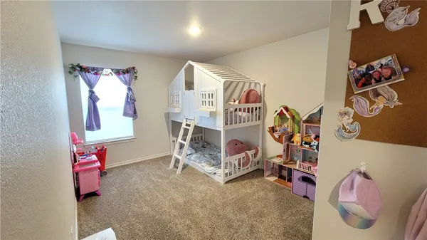 a view of a room with toys