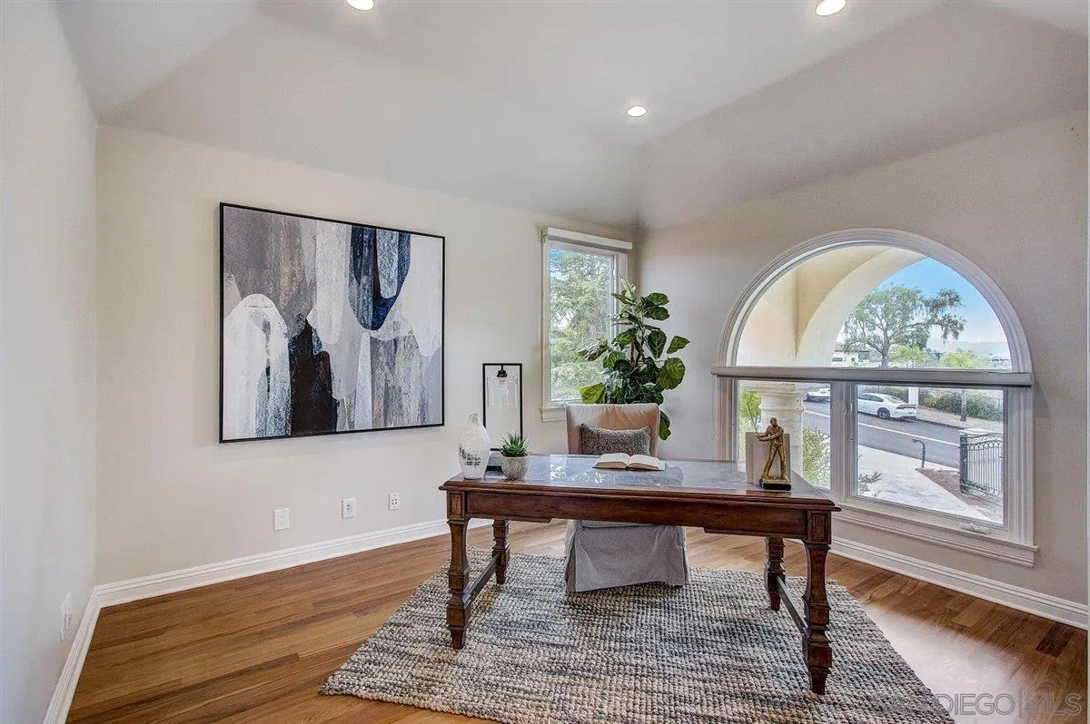 4349 Fallsbrae Road Fallbrook, CA 92028 - Photo 20 of 68 a living room with furniture a window and a potted plant