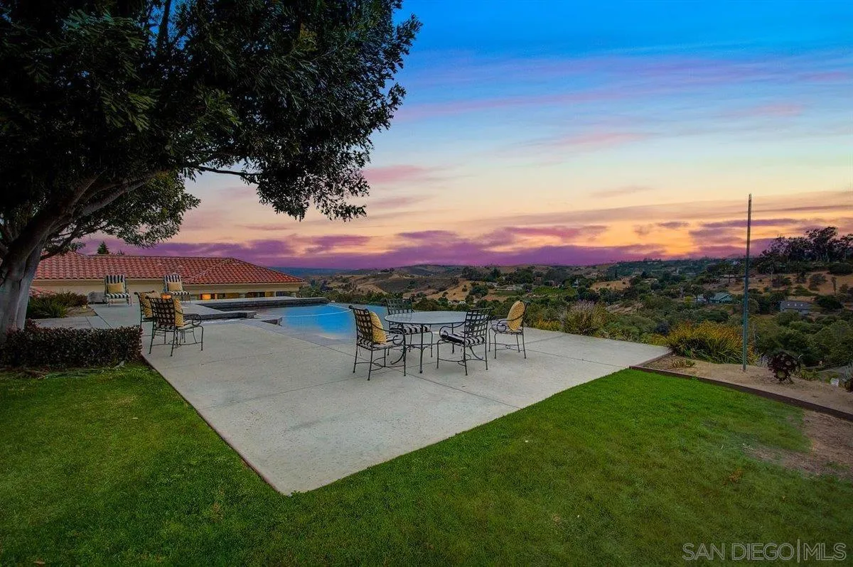 4349 Fallsbrae Road Fallbrook, CA 92028 - Photo 2 of 68 a view of a garden with mountain
