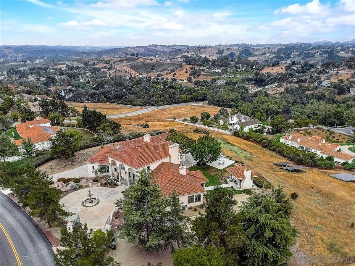 4349 Fallsbrae Road Fallbrook, CA 92028 - Photo 51 of 68 an aerial view of residential houses with outdoor space