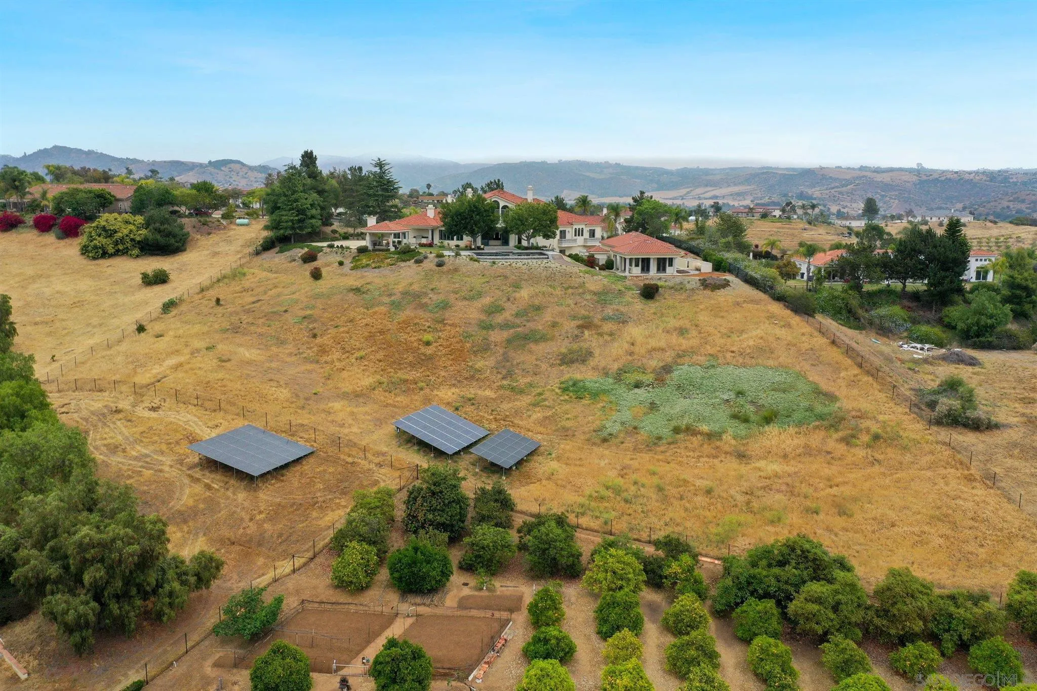 4349 Fallsbrae Road Fallbrook, CA 92028 - Photo 54 of 68 an aerial view of a house with outdoor space