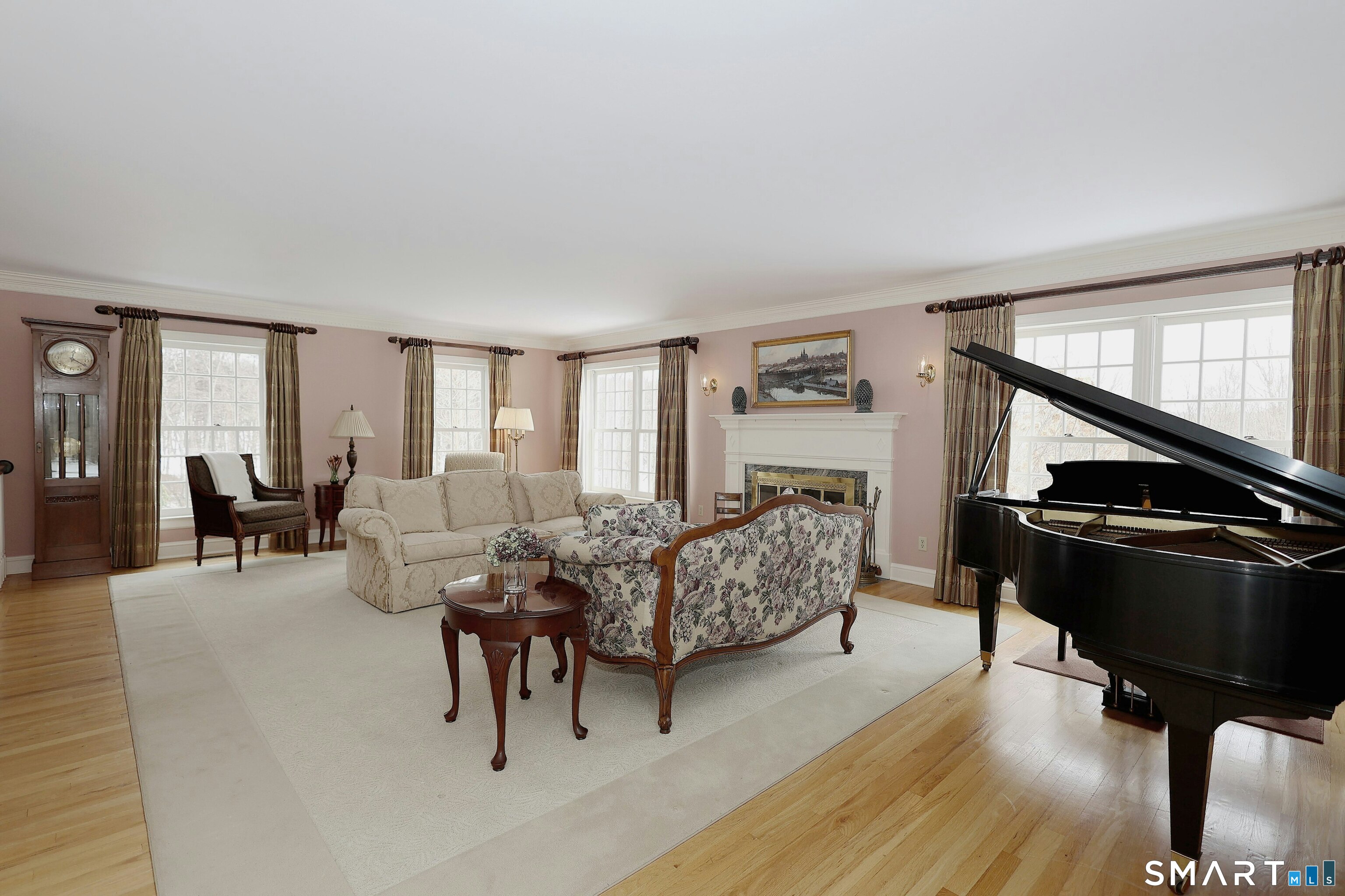 36-40 Fox Run Road Redding, CT 06896 - Photo 11 of 40 a living room with furniture rug and wooden floor