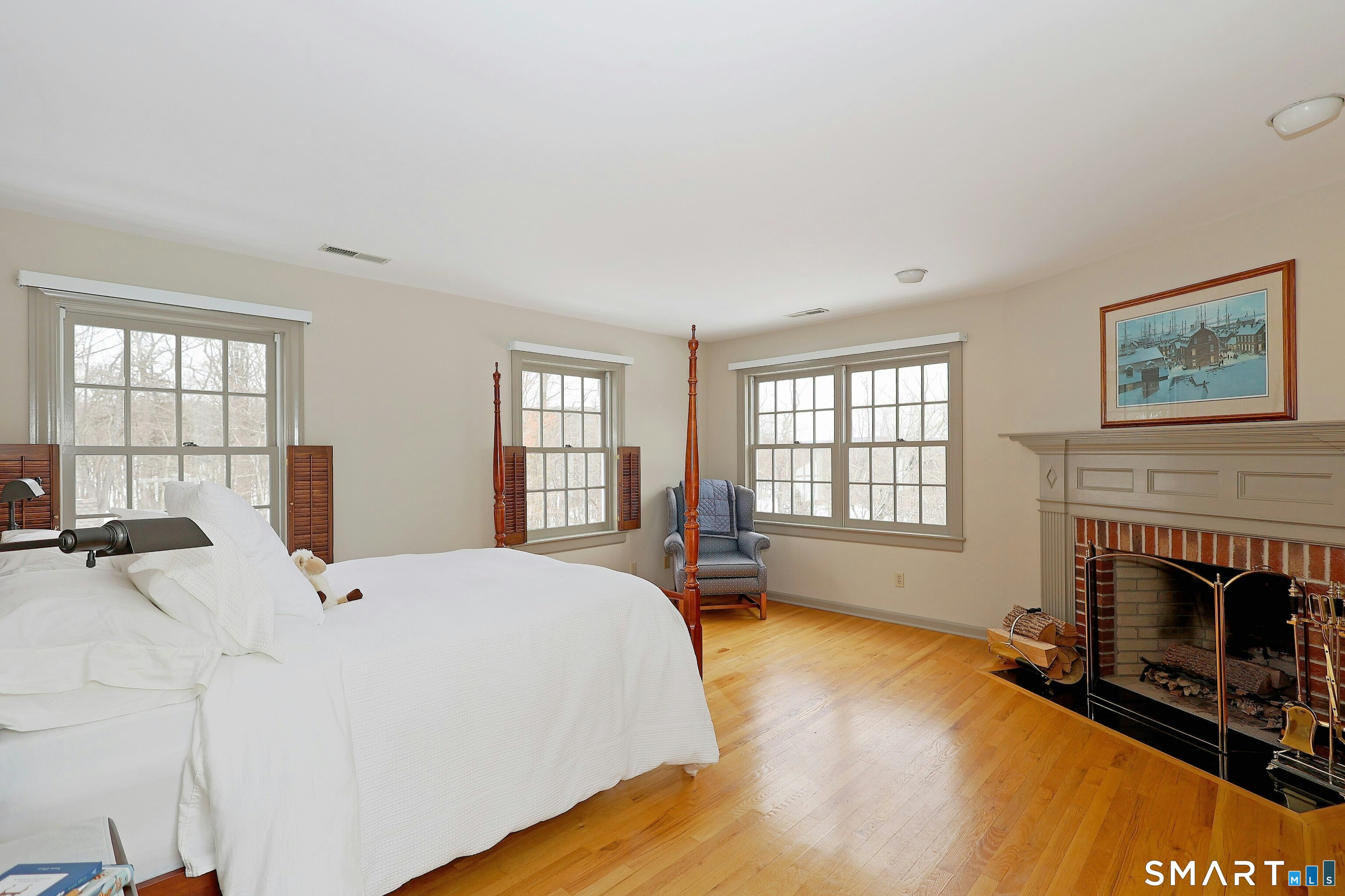 36-40 Fox Run Road Redding, CT 06896 - Photo 23 of 40 a bed sitting in a spacious bedroom next to a window