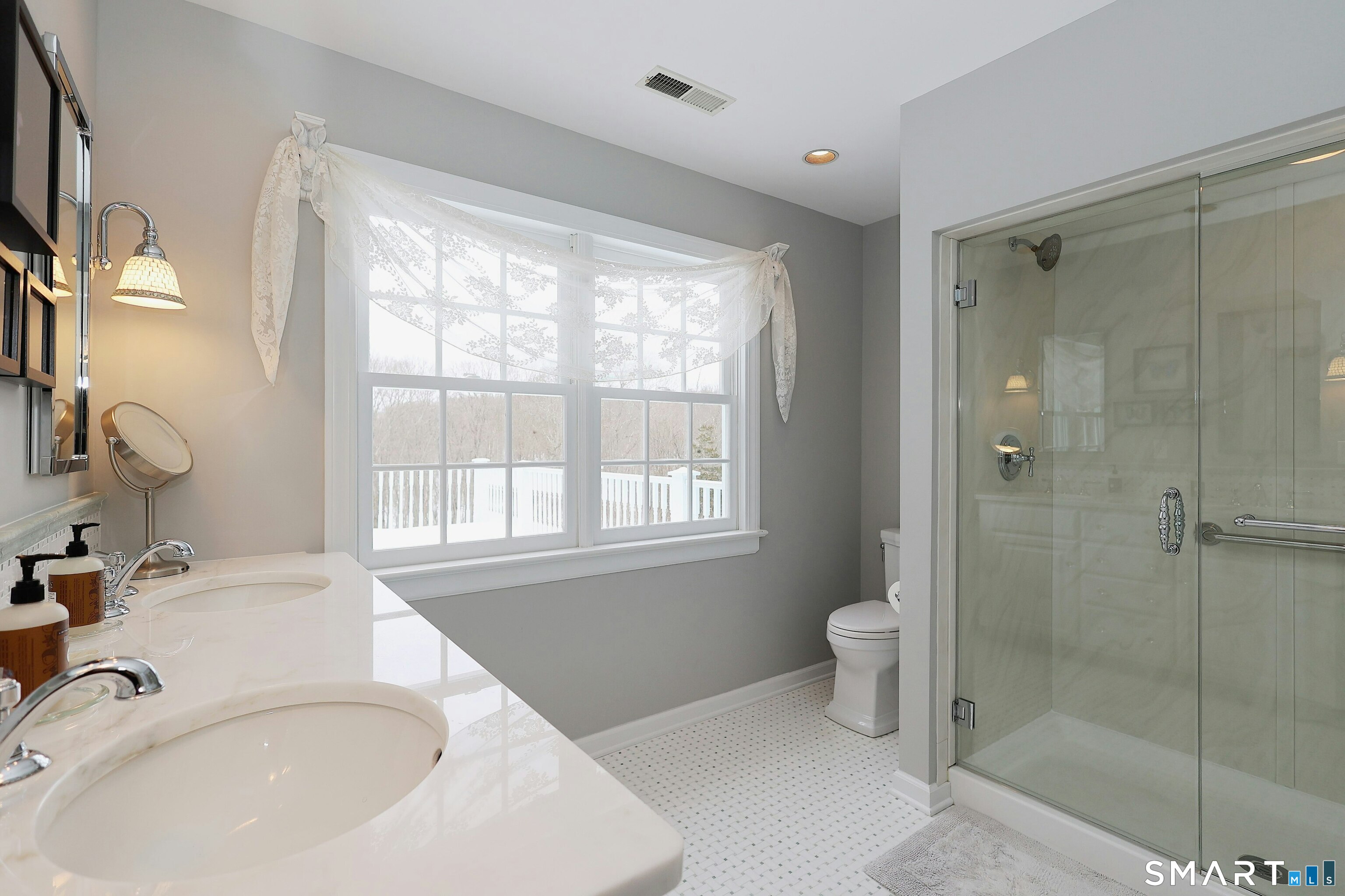 36-40 Fox Run Road Redding, CT 06896 - Photo 25 of 40 a bathroom with a sink toilet and shower
