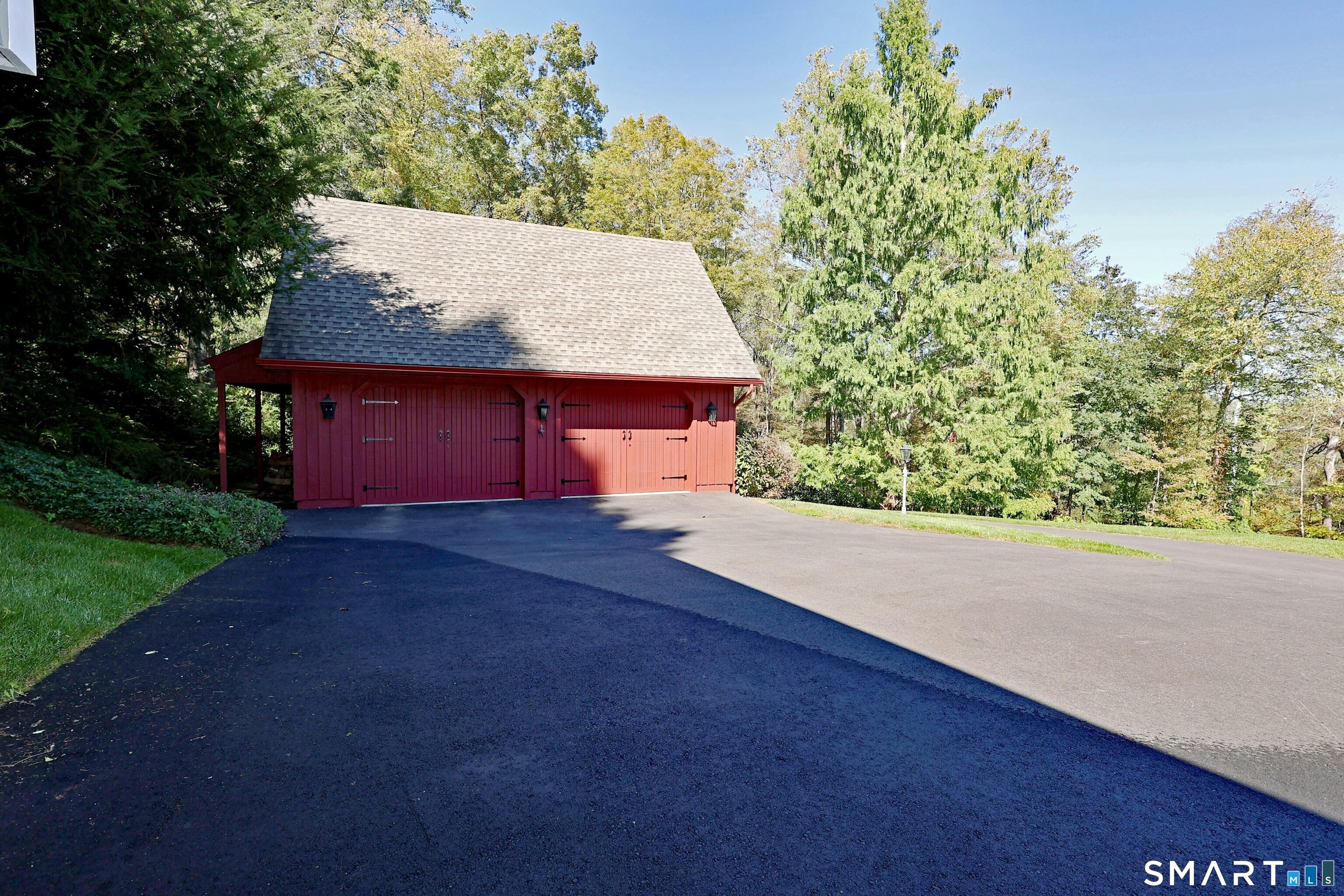 36-40 Fox Run Road Redding, CT 06896 - Photo 3 of 40 a view of a backyard with a house