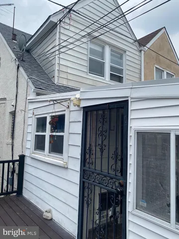 a view of front door of house