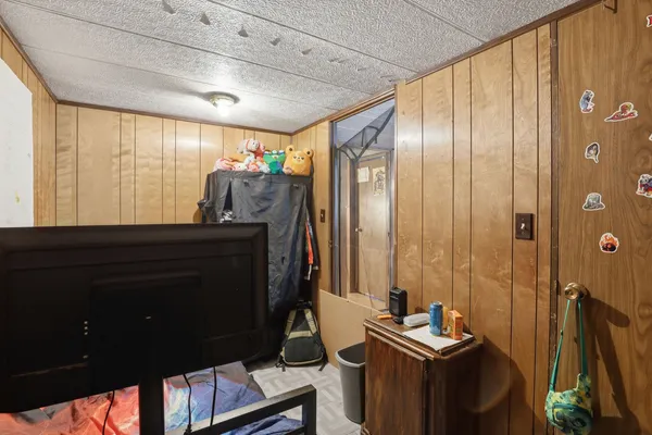 a room with furniture and window