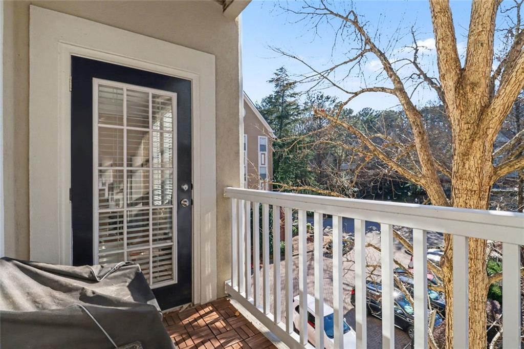 1319 Westchester Ridge Northeast Atlanta, GA 30329 - Photo 28 of 42 a balcony view with a outdoor space