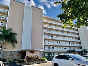 a car parked in front of a building