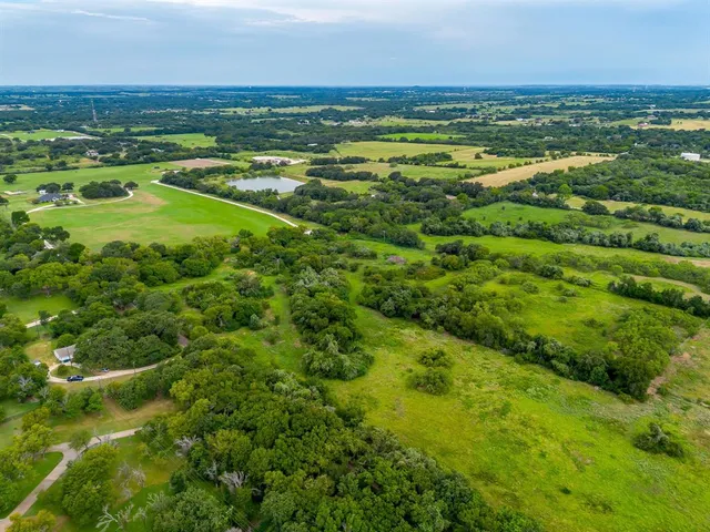 a view of a city with a houses