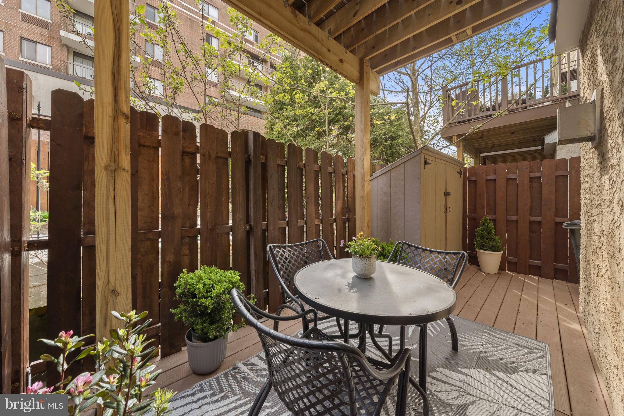 220 Gaskill Street Philadelphia, PA 19147 - Photo 14 of 60 Charming outdoor retreat with greenery.