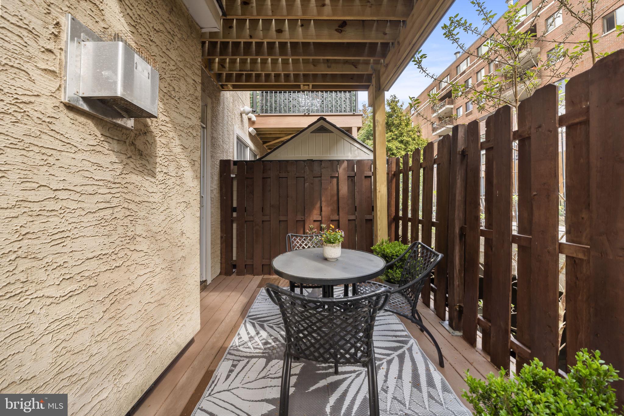 220 Gaskill Street Philadelphia, PA 19147 - Photo 15 of 60 Charming outdoor retreat for relaxation.