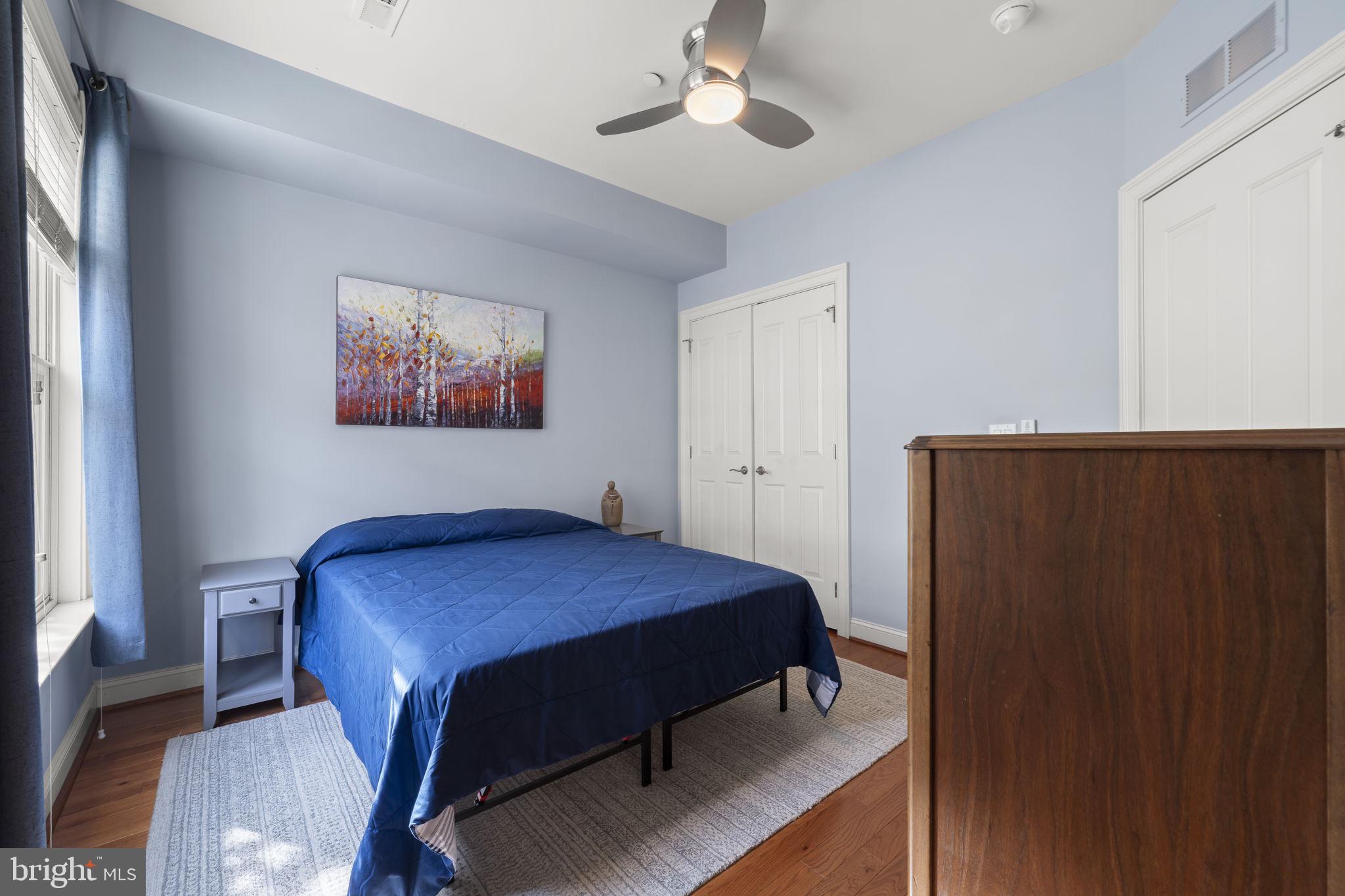 220 Gaskill Street Philadelphia, PA 19147 - Photo 42 of 60 Serene blue bedroom with natural light.