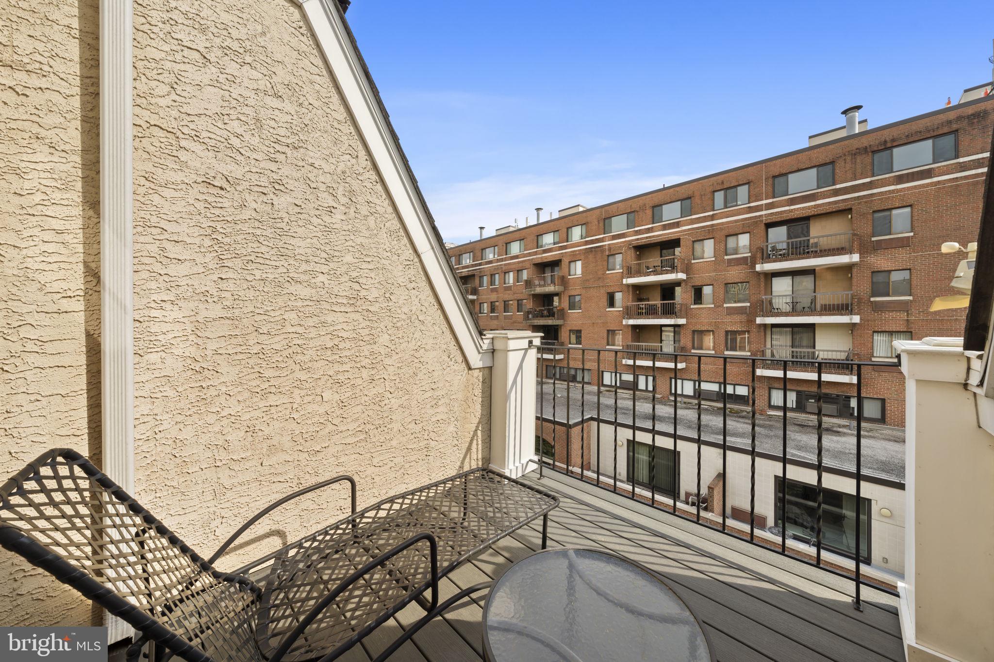 220 Gaskill Street Philadelphia, PA 19147 - Photo 54 of 60 Charming balcony with urban views.