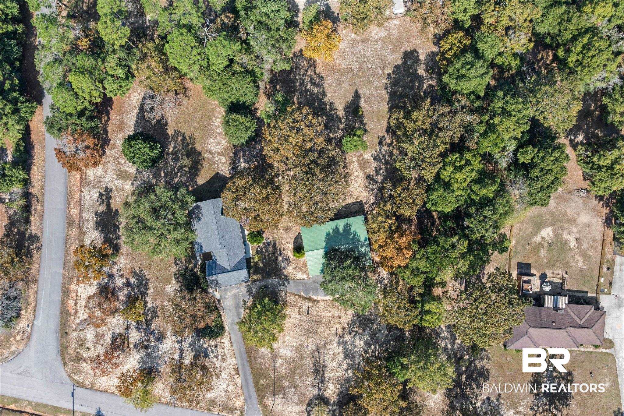 3846 Leslie Road Saraland, AL 36571 - Photo 37 of 40 Aerial view of property and surrounding area