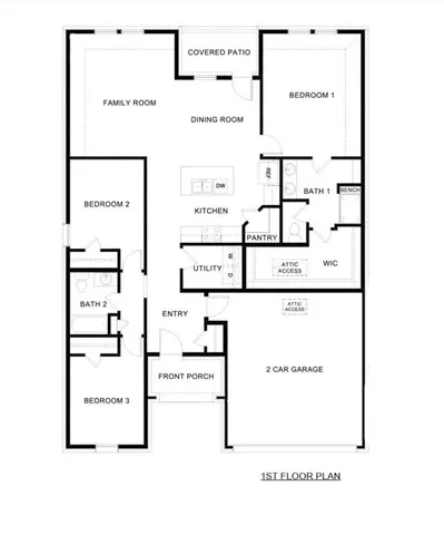 $1,850 | 413 Auburn Forest Drive, Princeton, TX 75407