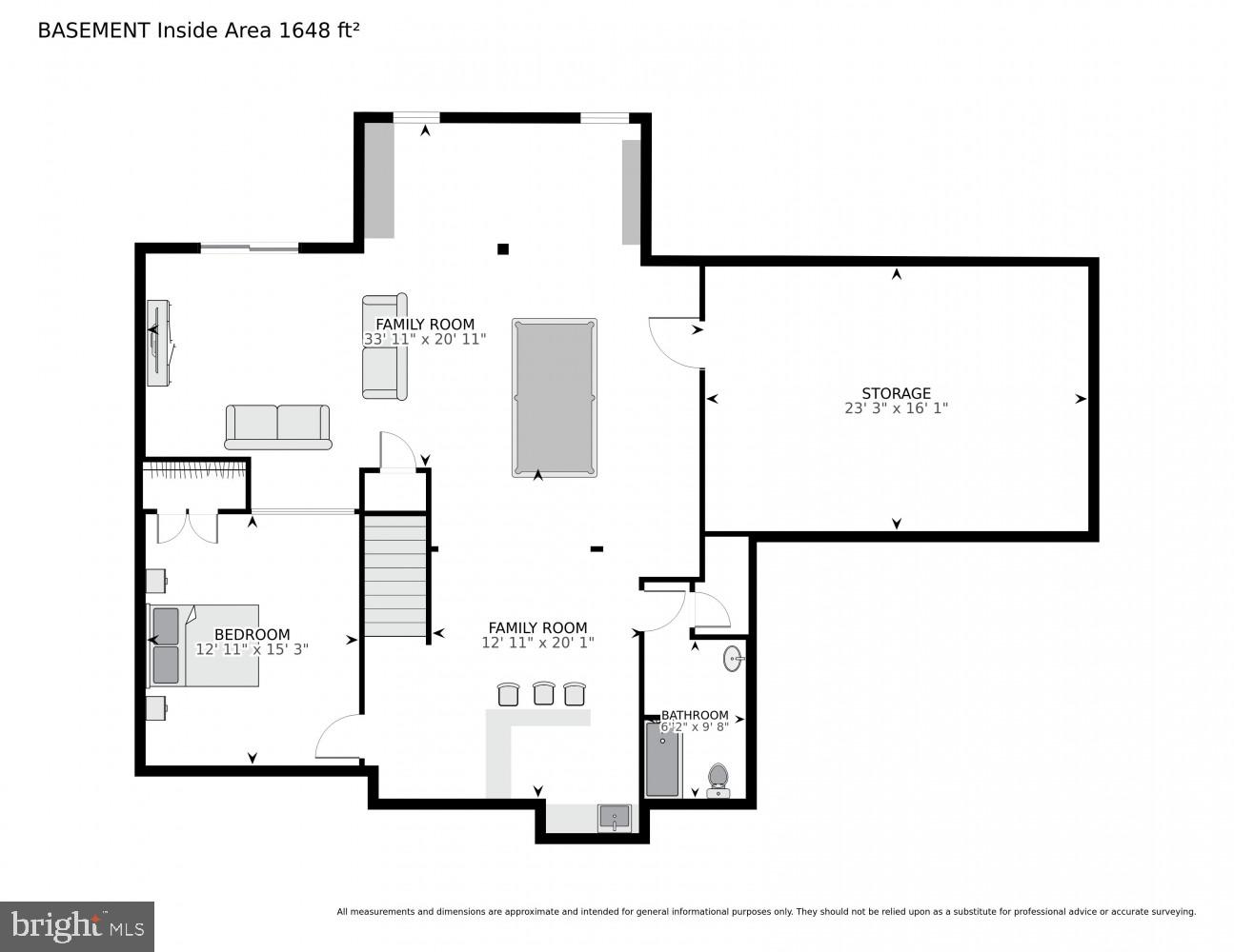 25845 Spring Farm Circle Chantilly, VA 20152 - Photo 55 of 57 Spacious basement layout for versatile living.