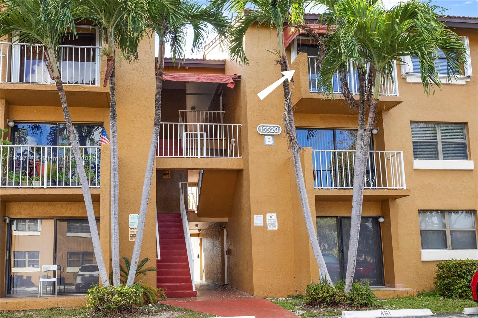 15520 Southwest 80th Street, Unit B301 Miami, FL 33193 - Photo 25 of 25 front view of a house