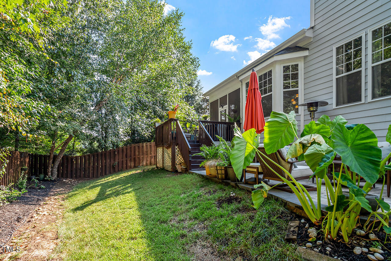 920 Chapanoke Road Raleigh, NC 27603 - Photo 36 of 47 a view of a backyard with plants