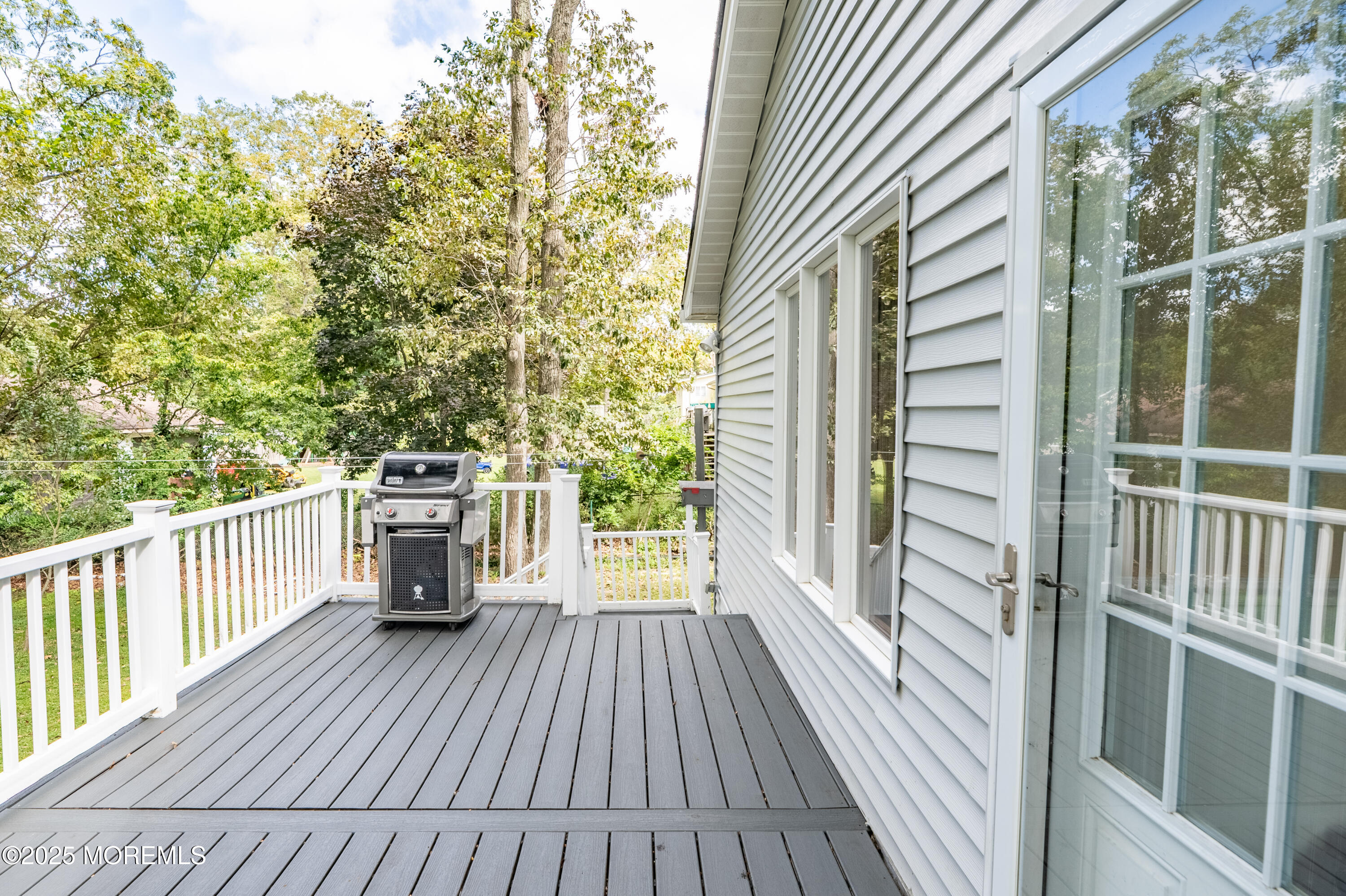 806 West Farms Road Howell, NJ 07731 - Photo 26 of 31 a view of outdoor space with deck and hardwood
