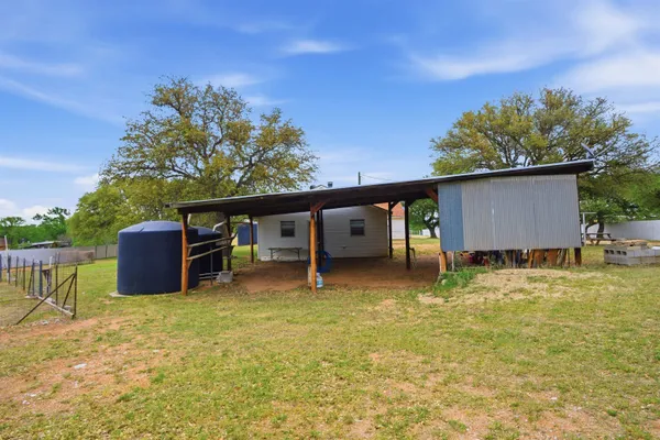 a area with wooden ceiling