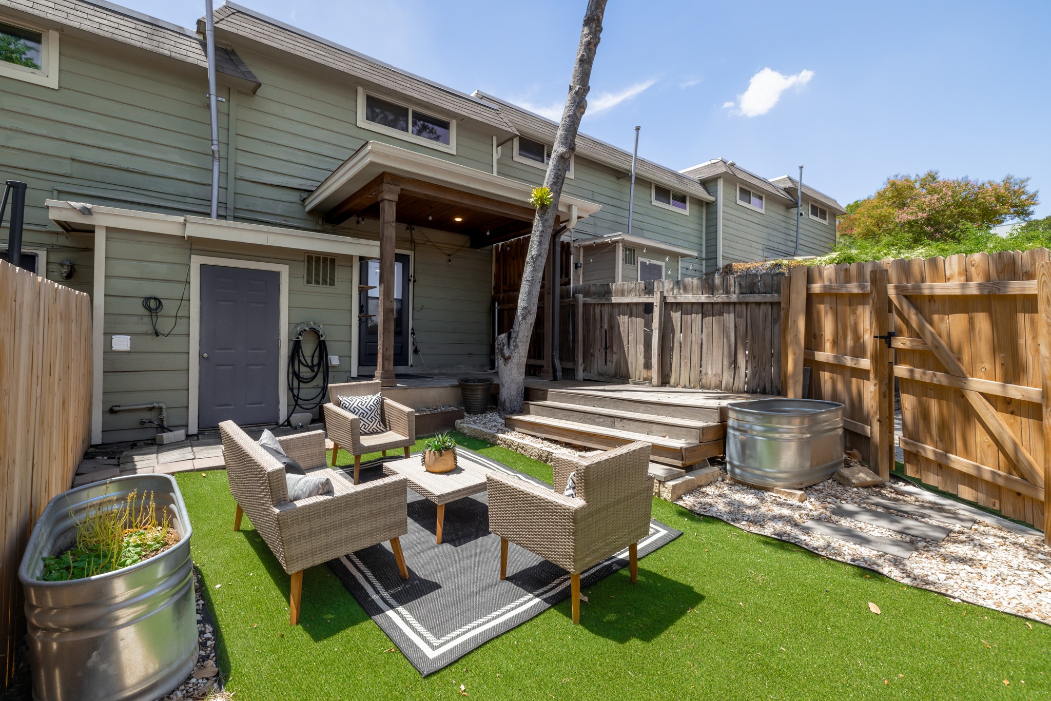 2000 Lightsey Road, Unit 5 Austin, TX 78704 - Photo 23 of 24 Surrounded by greenery and fresh air, it’s the perfect place to unplug, recharge, or reconnect with friends right in the middle of 78704