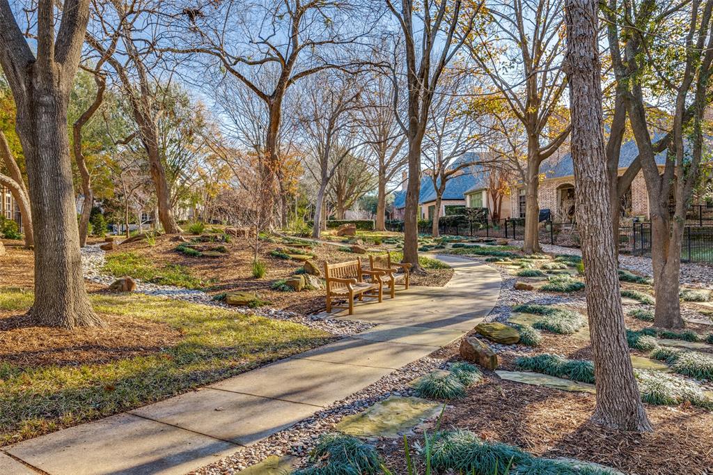 5620 Shubert Court Dallas, TX 75252 - Photo 31 of 32 a view of yard with tree