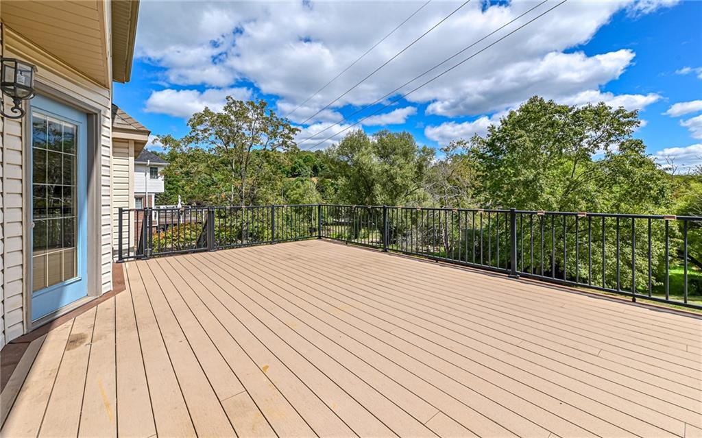 124 Fox Meadow Drive Wexford, PA 15090 - Photo 31 of 37 a view of a wooden deck