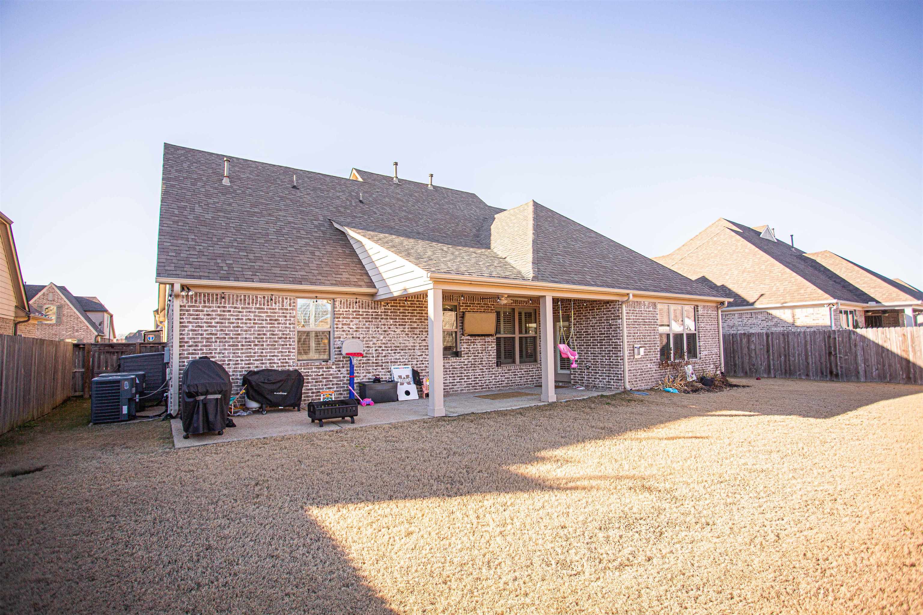 6314 Burren Way Arlington, TN 38002 - Photo 22 of 25 a view of a house with a yard and sitting area