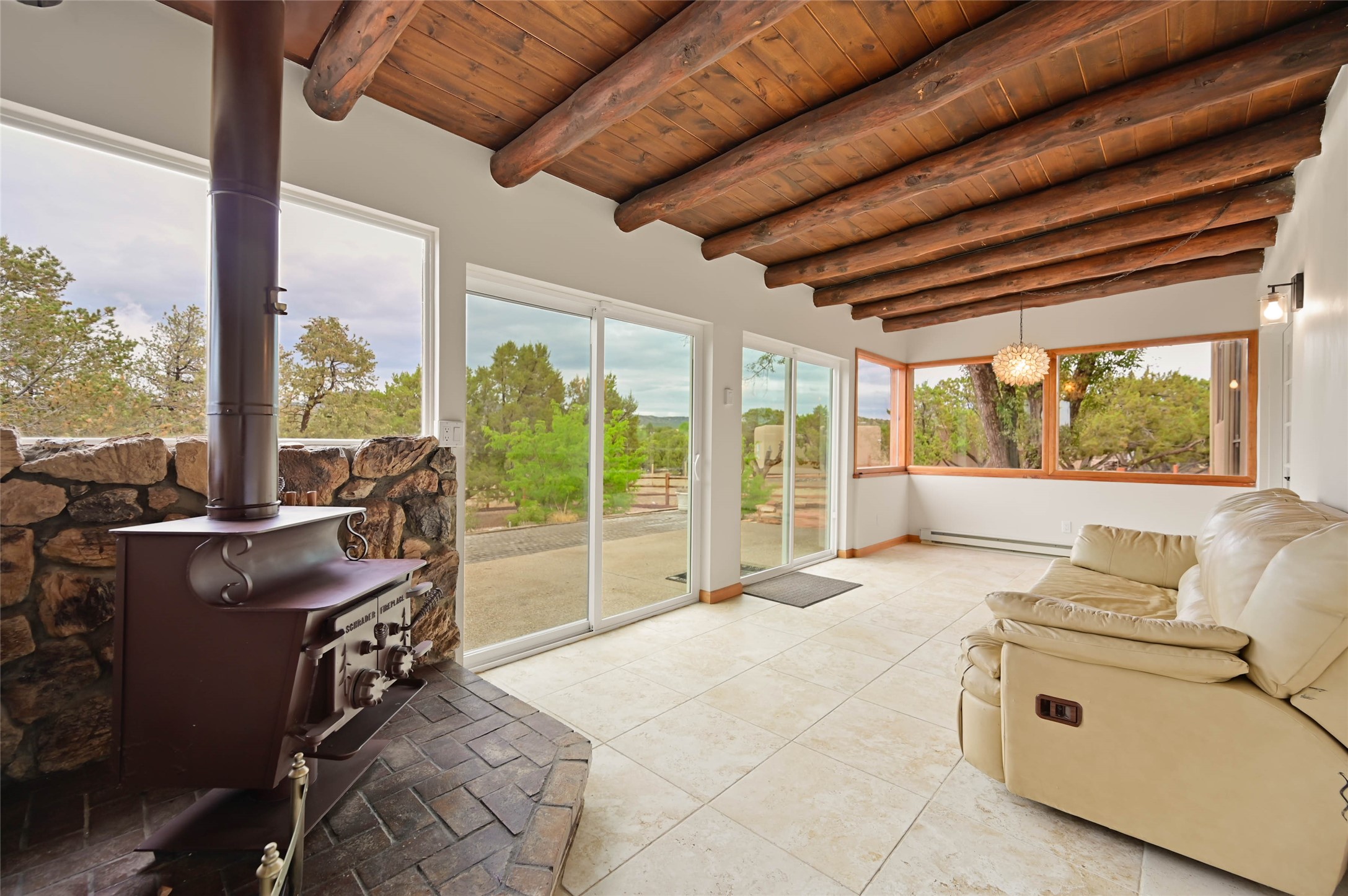 14 Verano Loop Santa Fe, NM 87508 - Photo 31 of 53 Sunroom