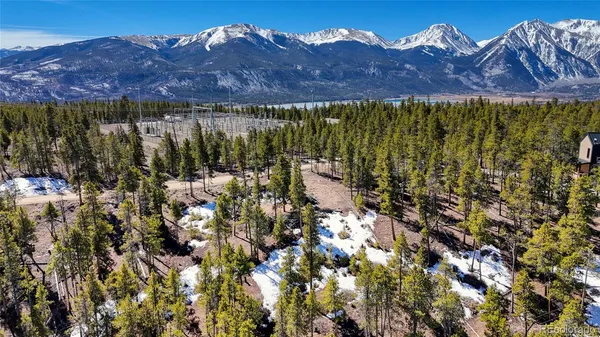 a view of lake and mountain