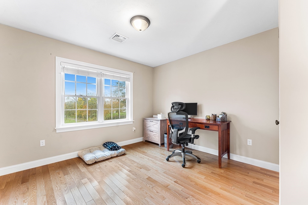22 Washington Street Mendon, MA 01756 - Photo 22 of 31 a workspace with furniture hardwood and a window