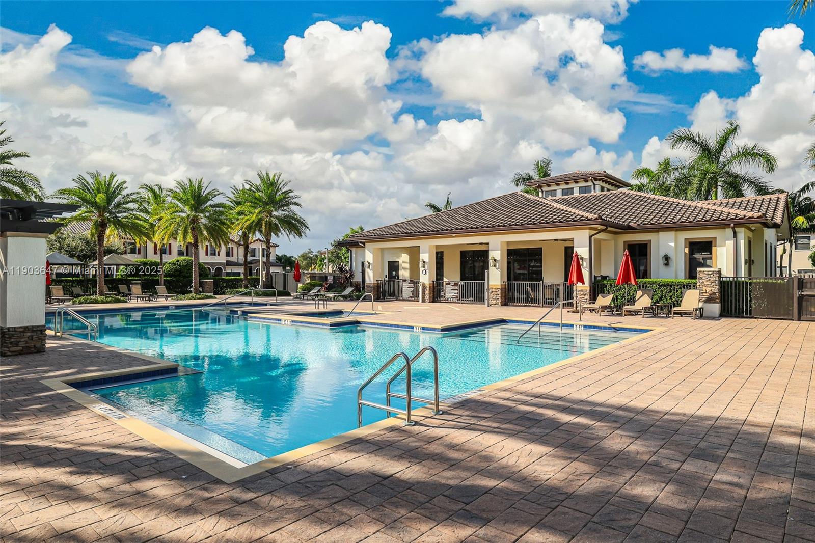 15097 Southwest 115th Street Miami, FL 33196 - Photo 38 of 44 a view of a house with swimming pool and sitting area