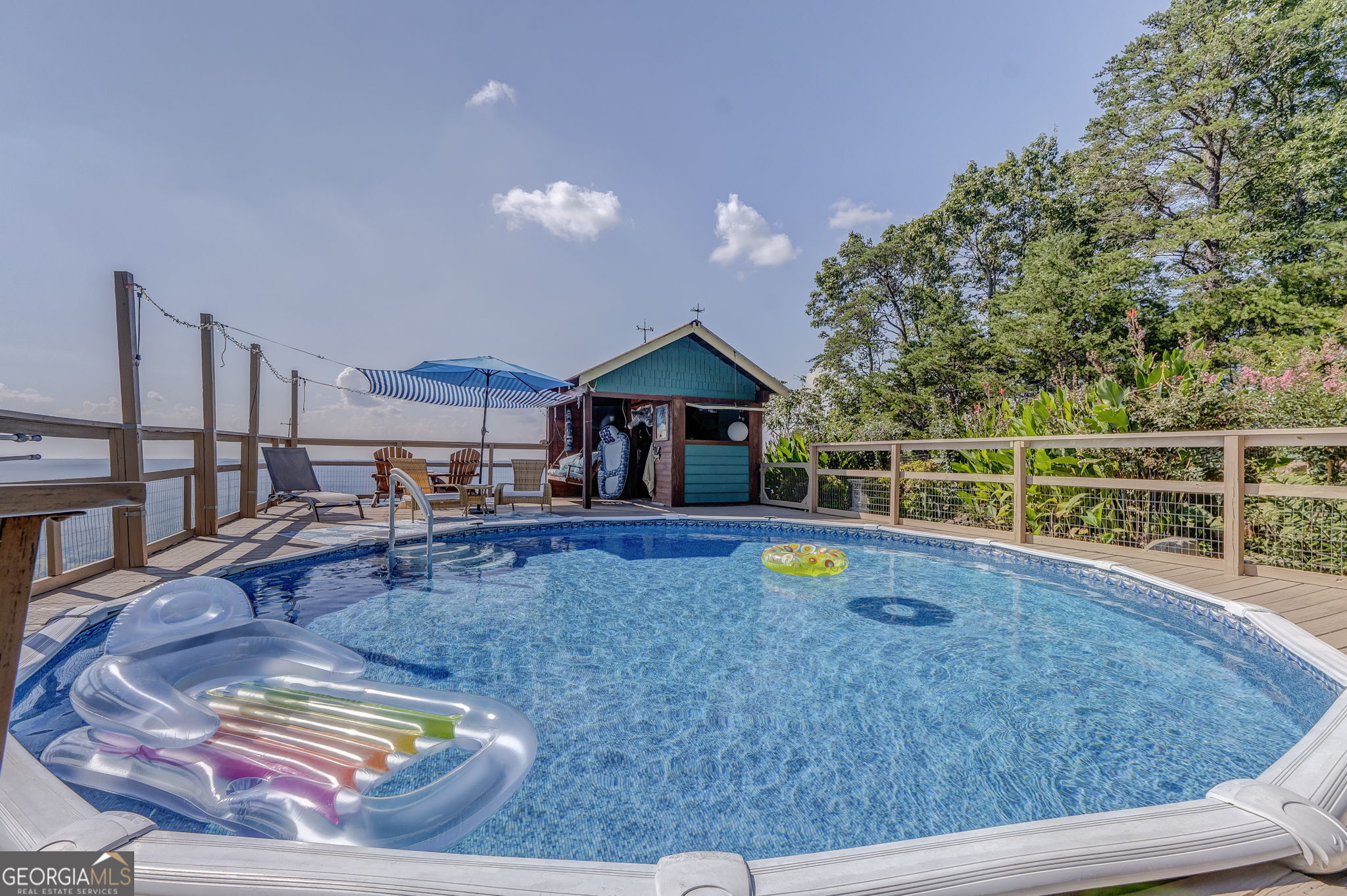7896 Old State Road Menlo, GA 30731 - Photo 9 of 79 a view of swimming pool with seating space