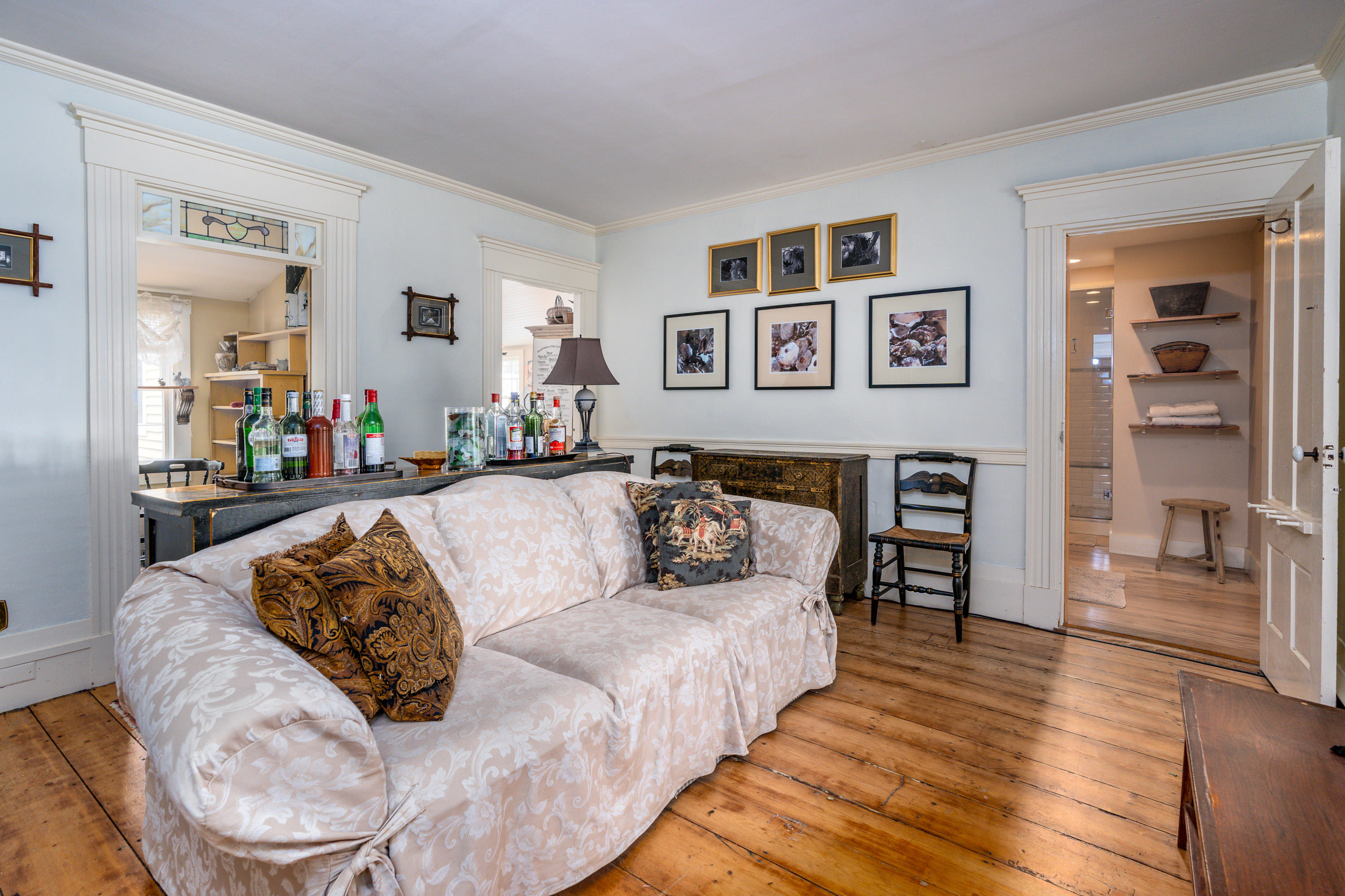 120 Bridge Road Eastham, MA 02642 - Photo 11 of 48 a living room with furniture and wooden floor