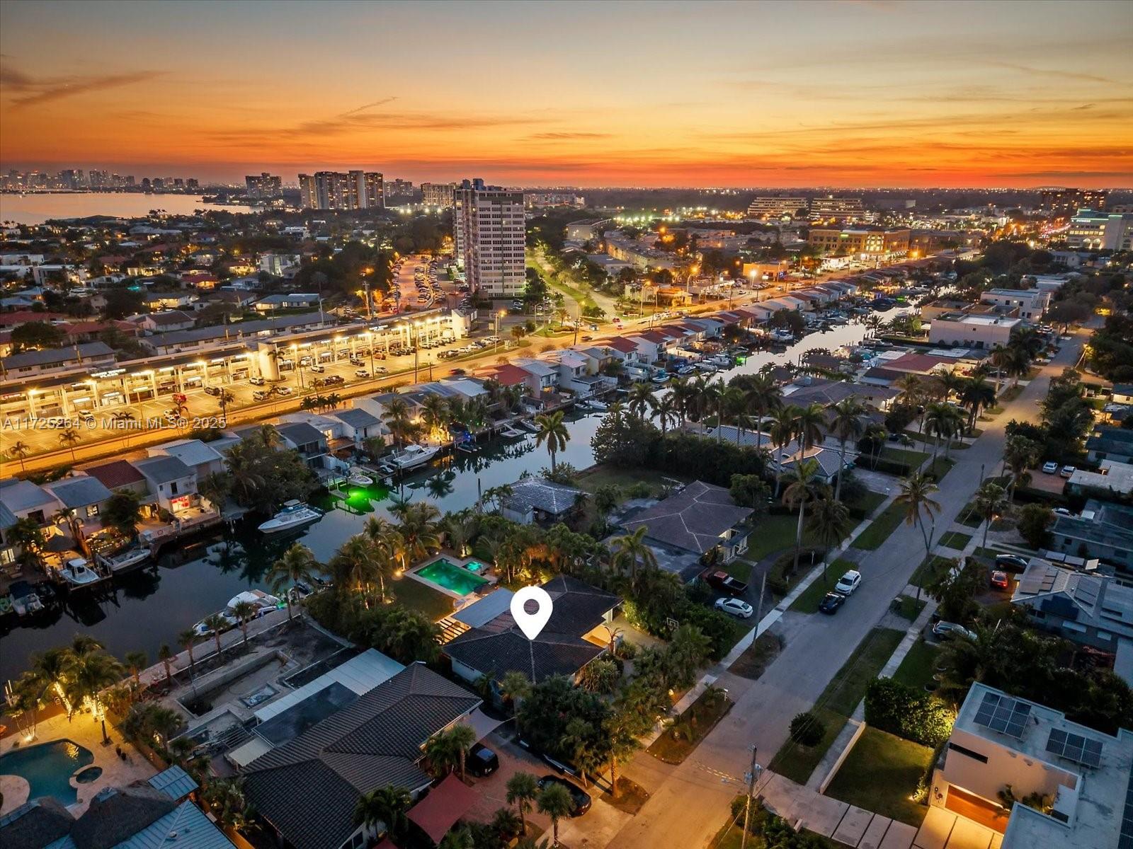 2104 Northeast 124th Street North Miami, FL 33181 - Photo 26 of 26 an aerial view of residential building and ocean