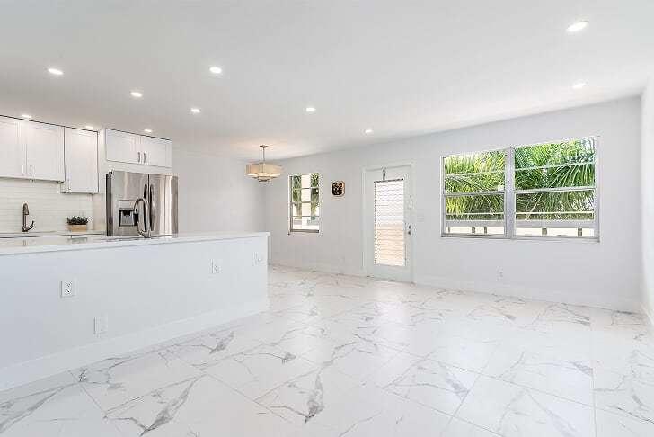 4048 Yarmouth C, Unit 4048 Boca Raton, FL 33434 - Photo 6 of 26 Living Room/Dining/Kitchen