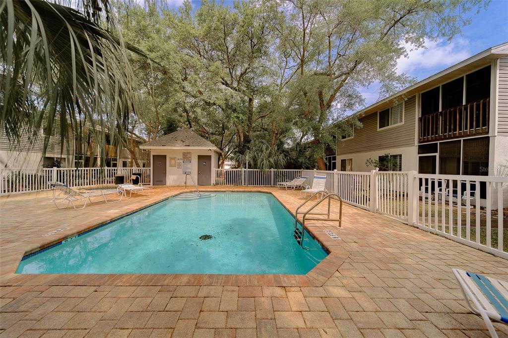 9241 Jake's Path Largo, FL 33771 - Photo 40 of 46 a view of a house with a backyard