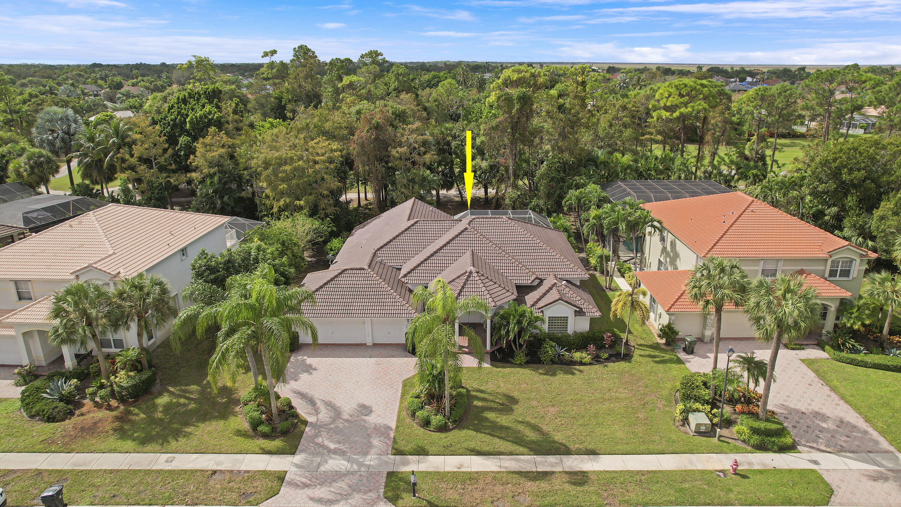 799 Cedar Cove Road Wellington, FL 33414 - Photo 36 of 44 an aerial view of a house