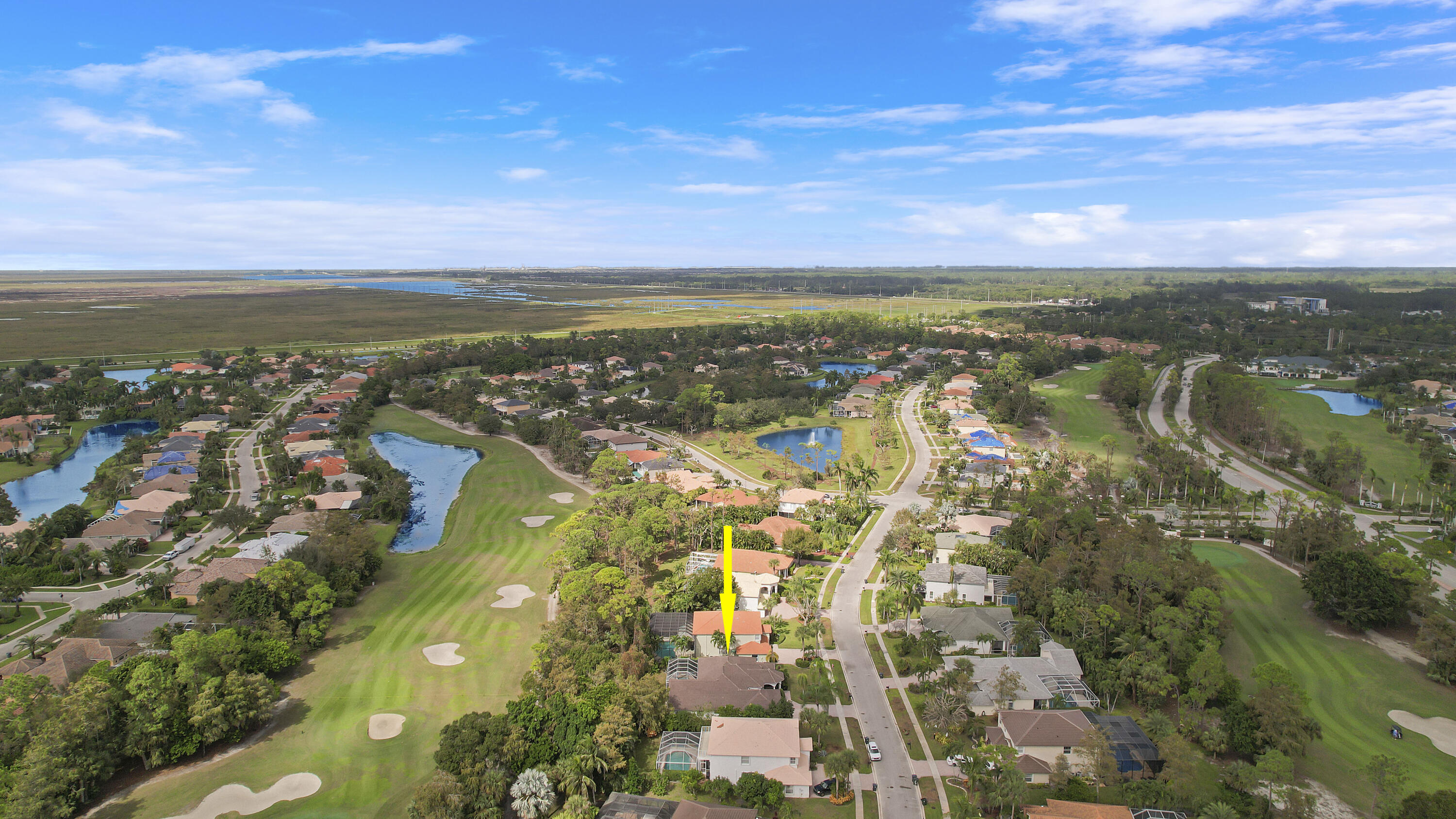 799 Cedar Cove Road Wellington, FL 33414 - Photo 41 of 44 a view of city and ocean
