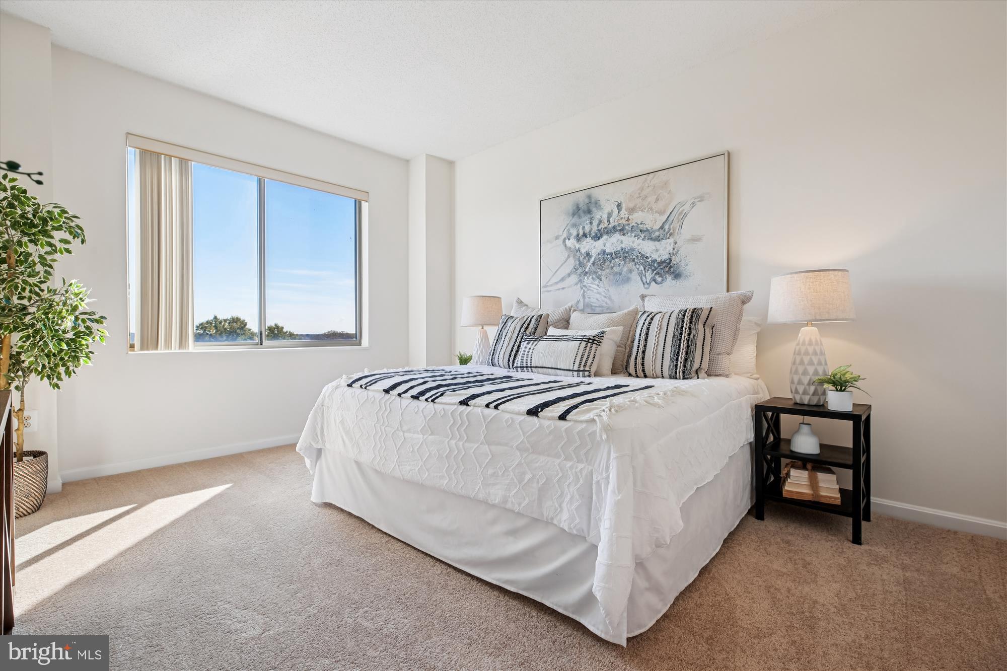 3005 South Leisure World Boulevard, Unit 802 Silver Spring, MD 20906 - Photo 24 of 70 a spacious bedroom with a bed and a window