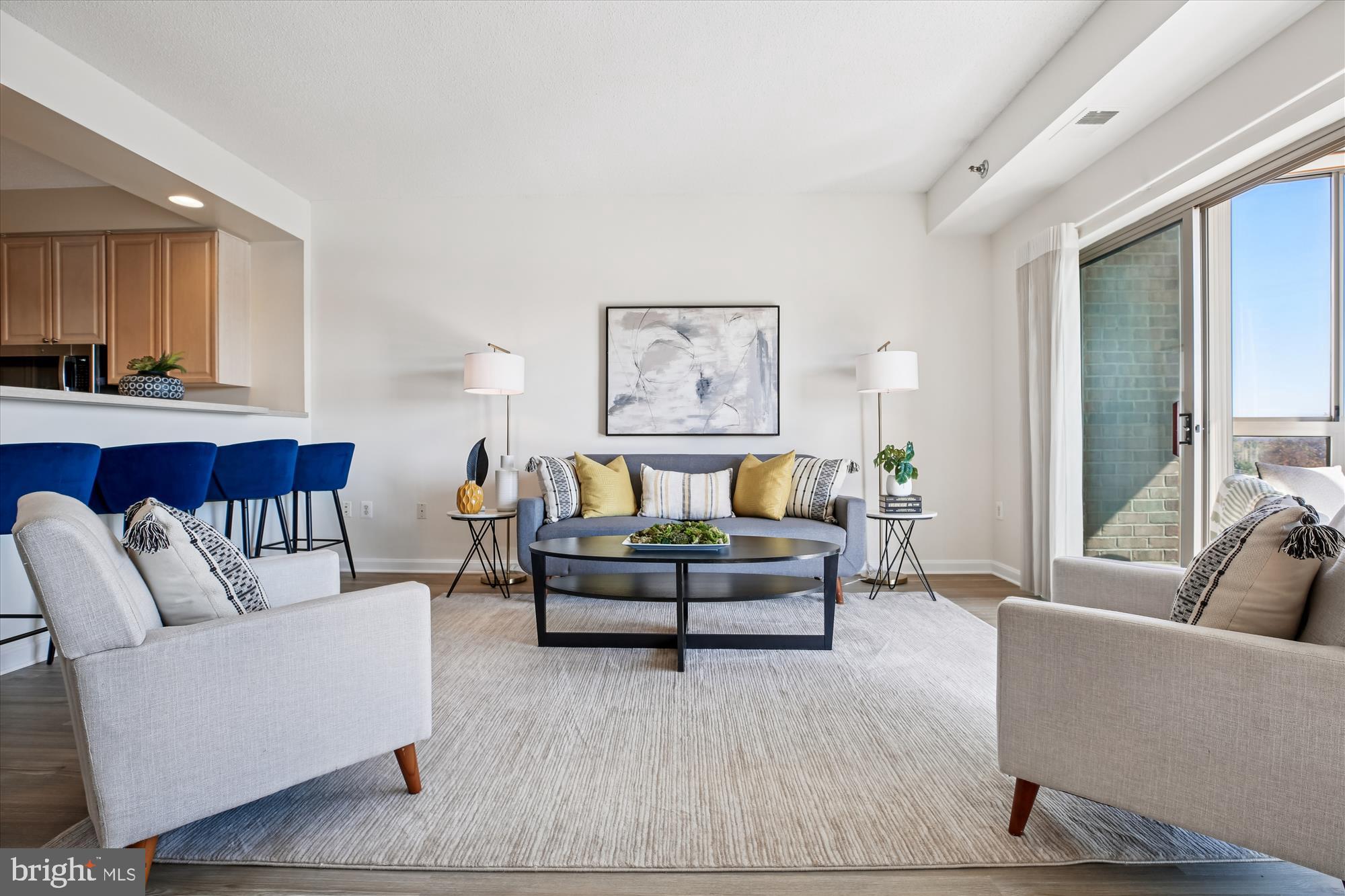 3005 South Leisure World Boulevard, Unit 802 Silver Spring, MD 20906 - Photo 4 of 70 a living room with furniture and a large window